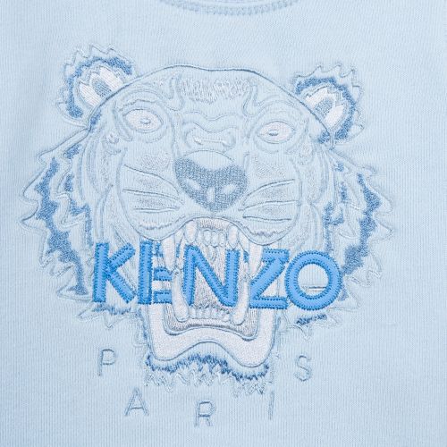 Toddler Light Blue Iconic Tiger Sweat Top 30760 by Kenzo from Hurleys
