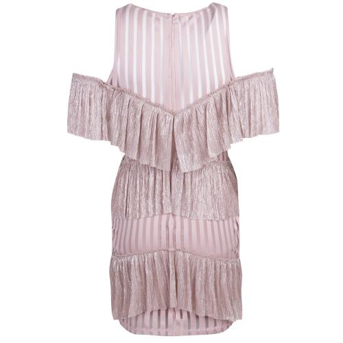 Womens Pink Mindy Frill Dress 21141 by Forever Unique from Hurleys