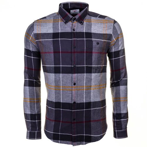 Heritage Mens Modern Tartan Johnny Slim Fit L/s Shirt 64758 by Barbour from Hurleys