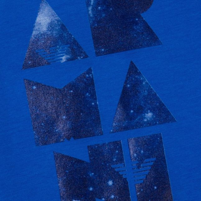 Baby Blue Logo S/s Tee Shirt