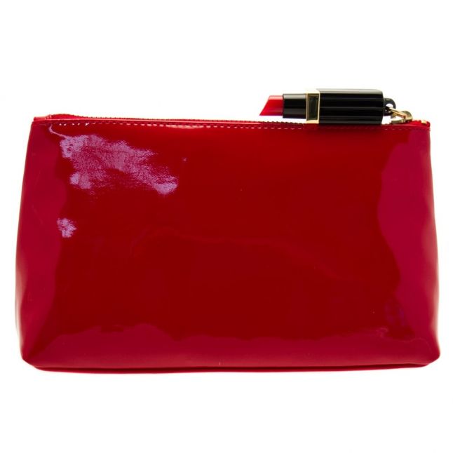 Womens Red Patent T-Seam Pouch 49431 by Lulu Guinness from Hurleys