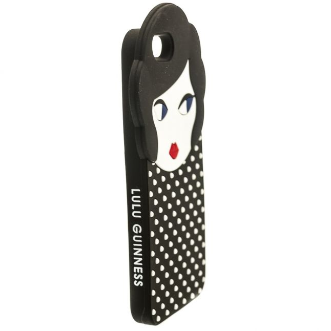 Womens Black & White Doll Face Iphone 6 Case