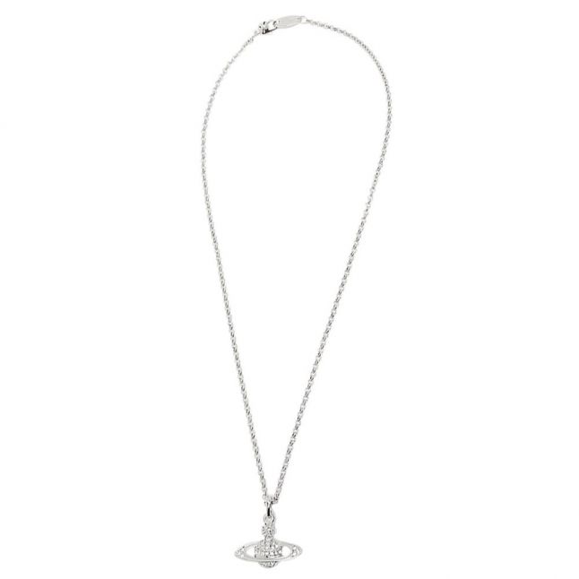 Womens Silver Mini Bas Relief Pendant Necklace 67173 by Vivienne Westwood from Hurleys
