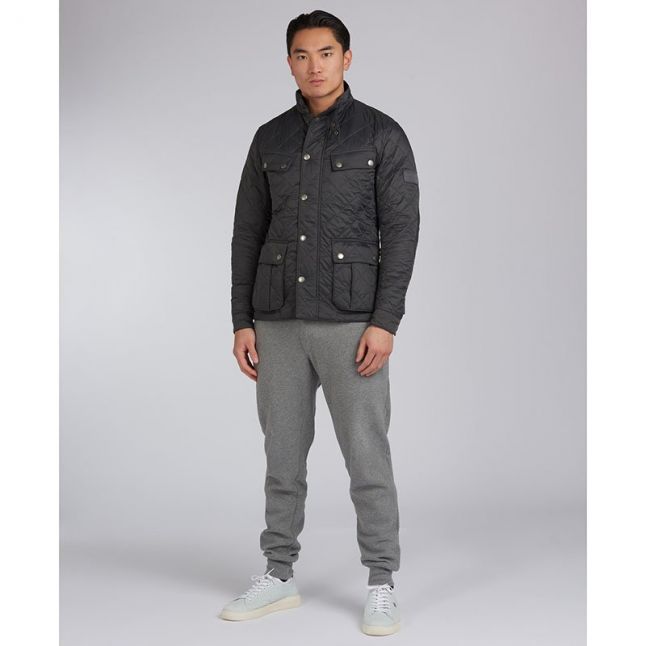 Mens Charcoal Ariel Quilted Jacket