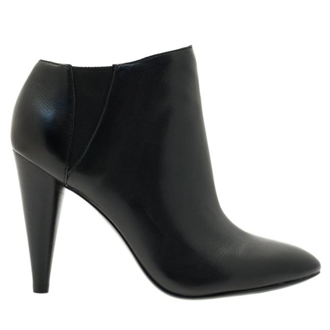 Womens Black Beverly Ankle Boots