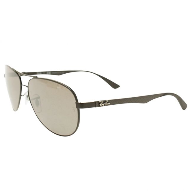 Black/Mirror Polarized RB8313 Carbon Fibre Sunglasses