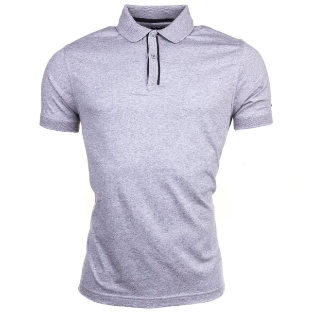 Mens Storm Marl Cage S/s Polo Shirt