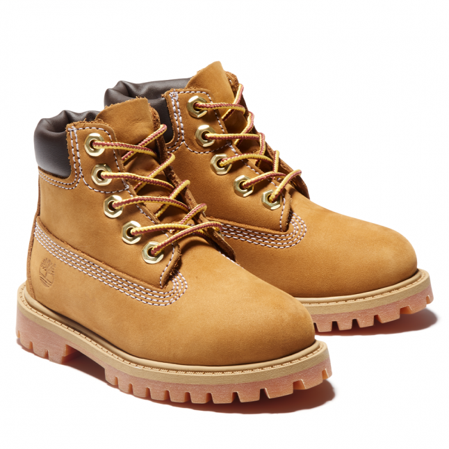 Toddler Wheat Classic 6 Inch Premium Boots (4-11)