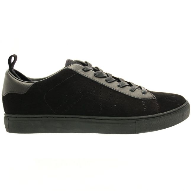 Mens Black Suede Trainers
