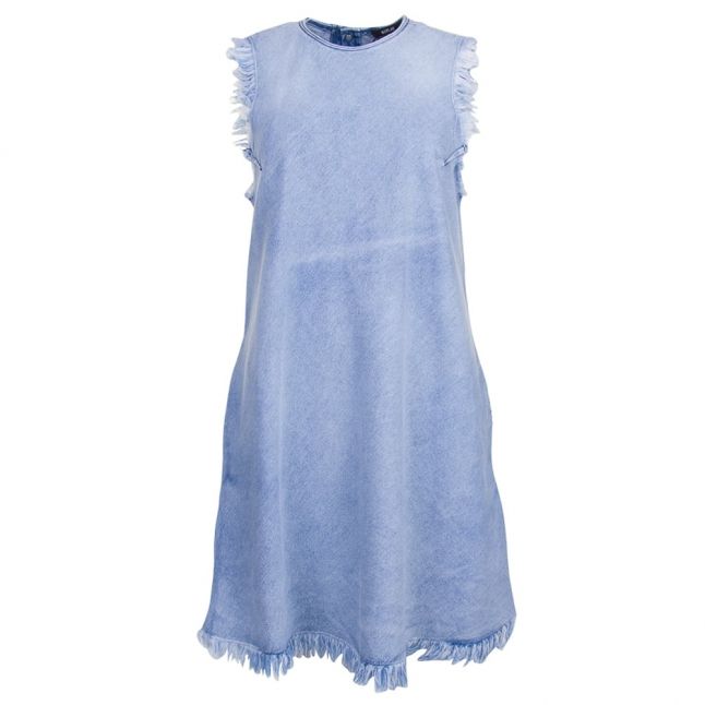 Womens Blue Denim Dress