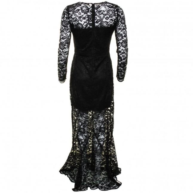 Womens Black Dazzling Dress