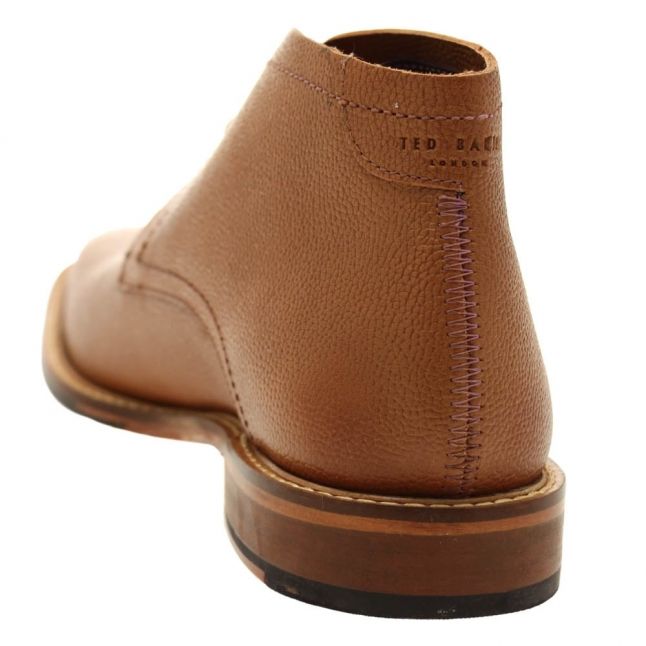 Mens Tan Torsdi4 Leather Boots