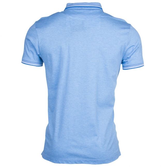 Paul & Shark Mens Blue Shark Fit S/s Polo Shirt