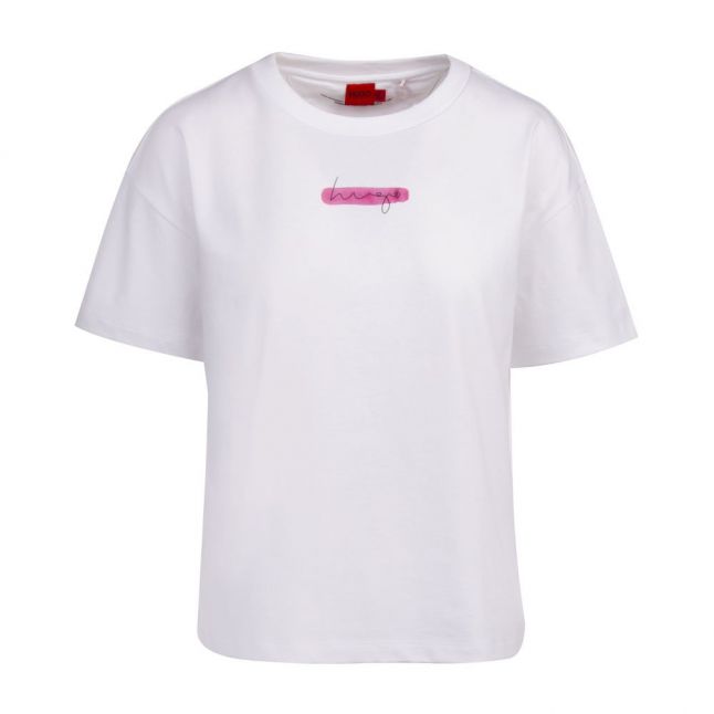 Womens White The Boxy Tee 6 S/s T Shirt