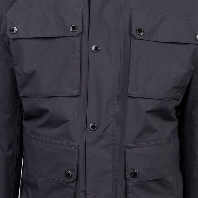 Mens Black Lane Waterproof & Breathable Coat