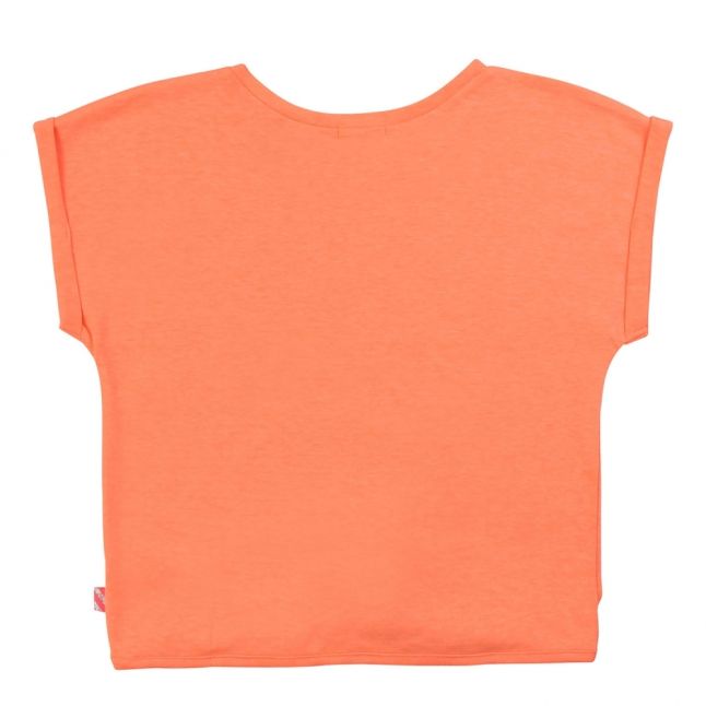Girls Peach Seashell S/s T Shirt