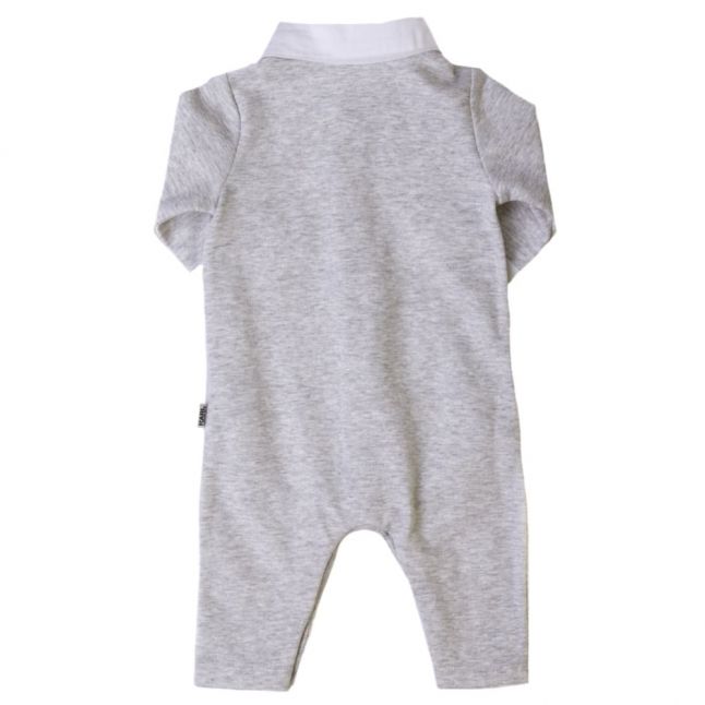 Baby Grey Shirt Romper