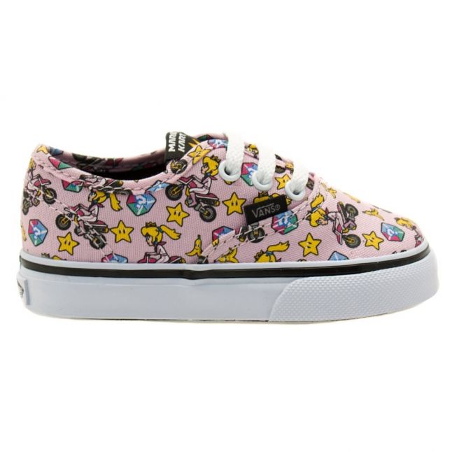 Toddler Princess Peach Authentic Nintendo Trainers (4-9) 52112 by Vans from Hurleys