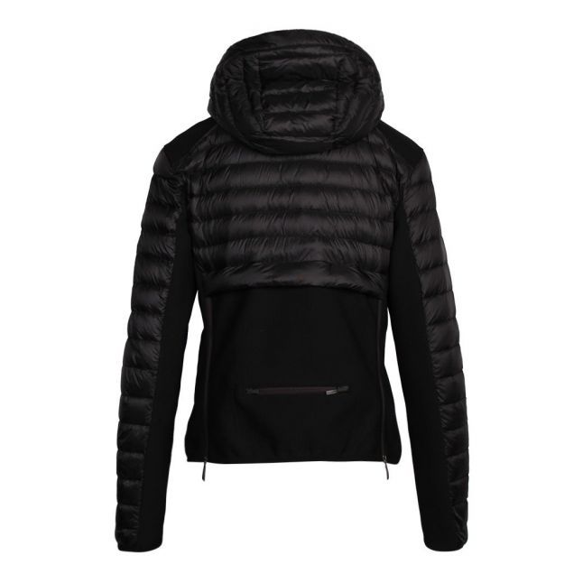 Womens Black Kym Hybrid Hooded Jacket
