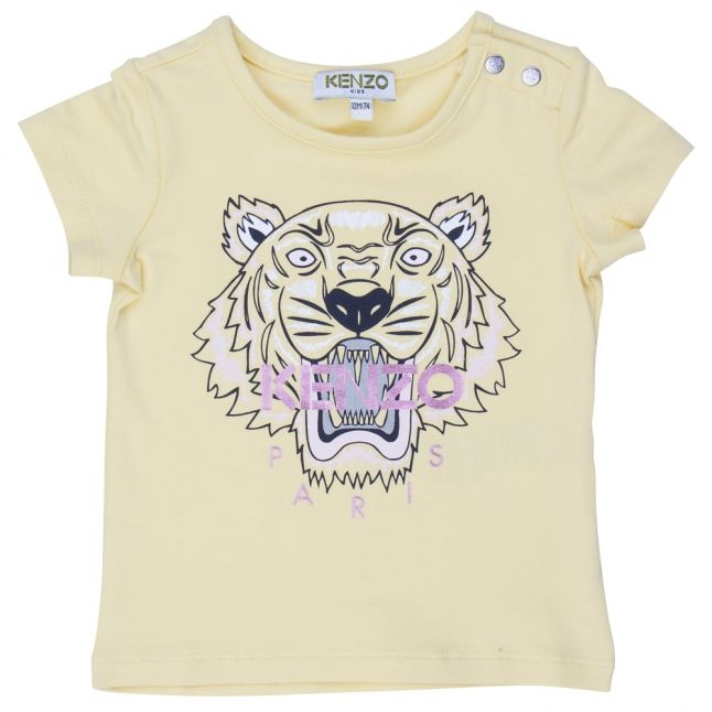 Baby Yellow Tiger 3 S/s Tee Shirt