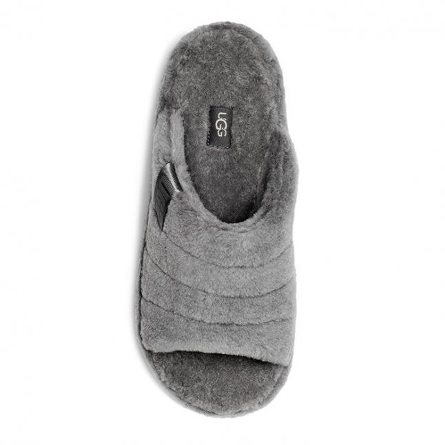 Mens Metal Fluff You Slippers