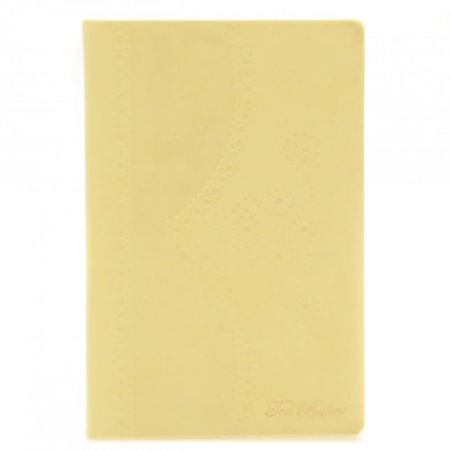 Lemon A5 Medium Brogue Notebook