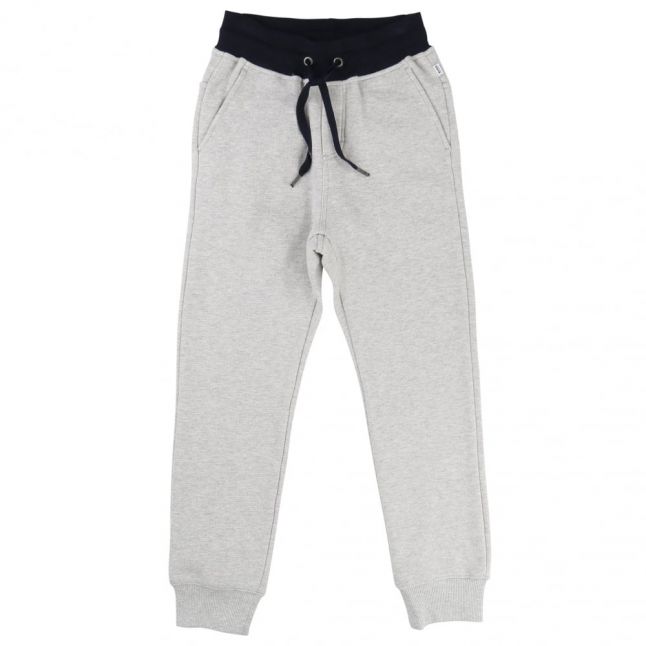 Boys Grey Branded Jog Pants