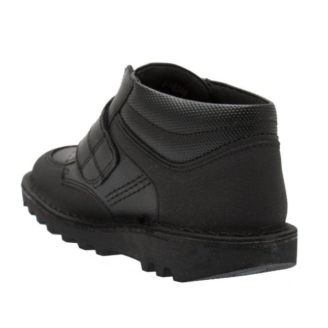 Junior Black Kick Mid Scuff Shoes (12.5-2.5)