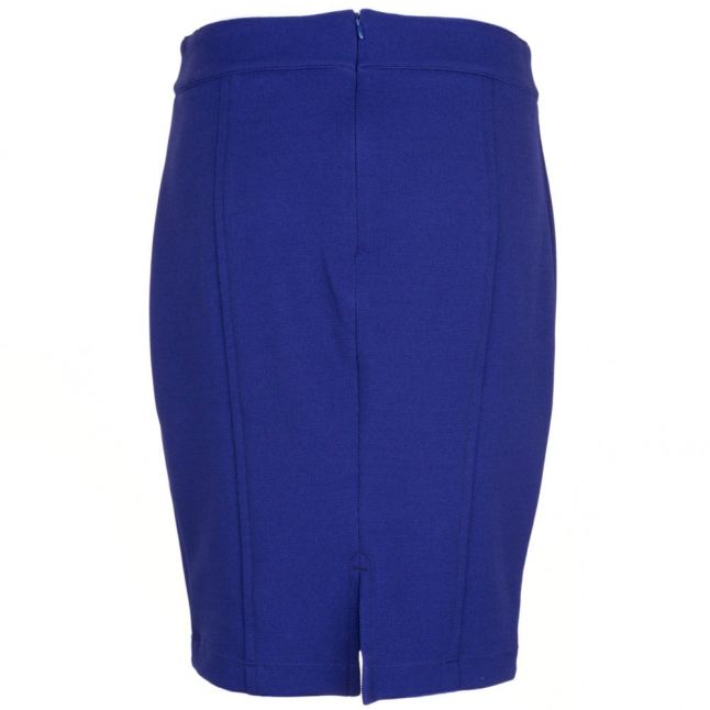 Womens Sea Water Blue Chain Detail Skirt