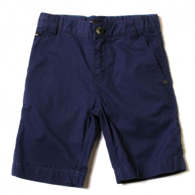Boys Blue Branded Shorts 35446 by BOSS from Hurleys