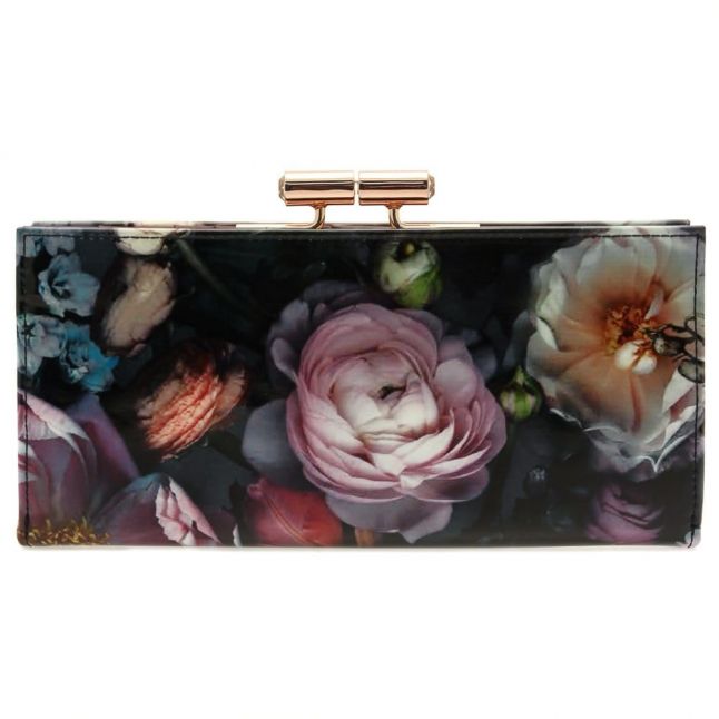 Womens Mid Grey Mawson Shadow Floral Patent Matinee Purse 12099 by Ted Baker from Hurleys