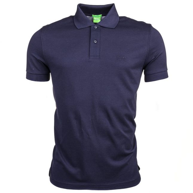 Green Mens Dark Blue C- Firenze S/s Polo Shirt