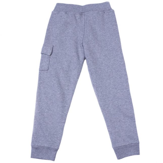 Boys Grey Melange Portal Pocket Jog Pants