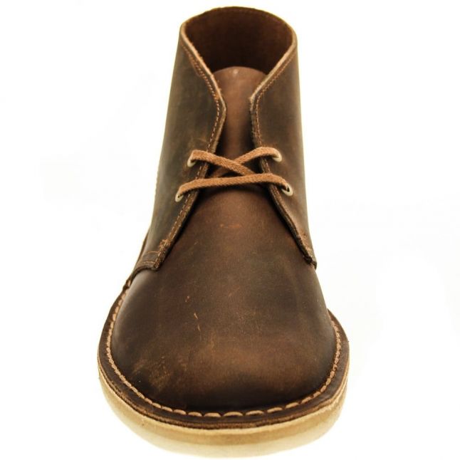 Mens Beeswax Leather Desert Boot