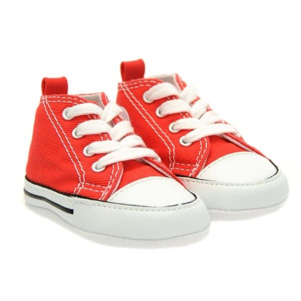 Baby Red Chuck Taylor First Star (1-3)