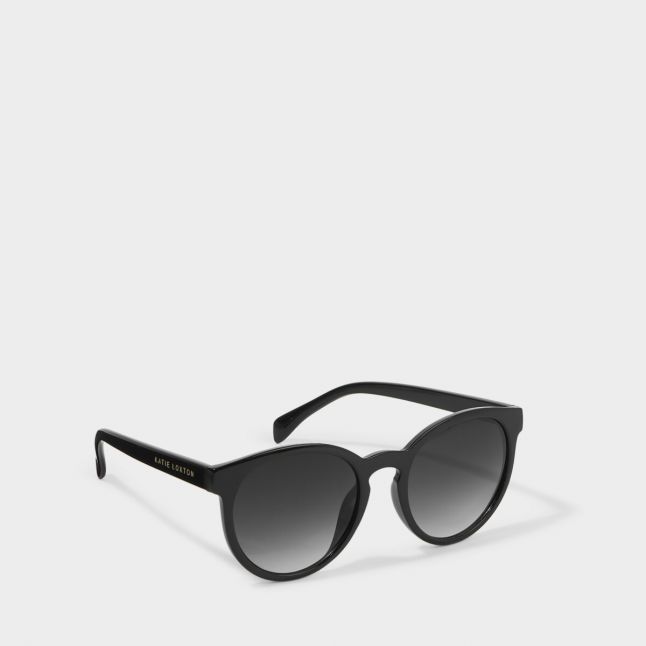 Womens Black Geneva Sunglasses