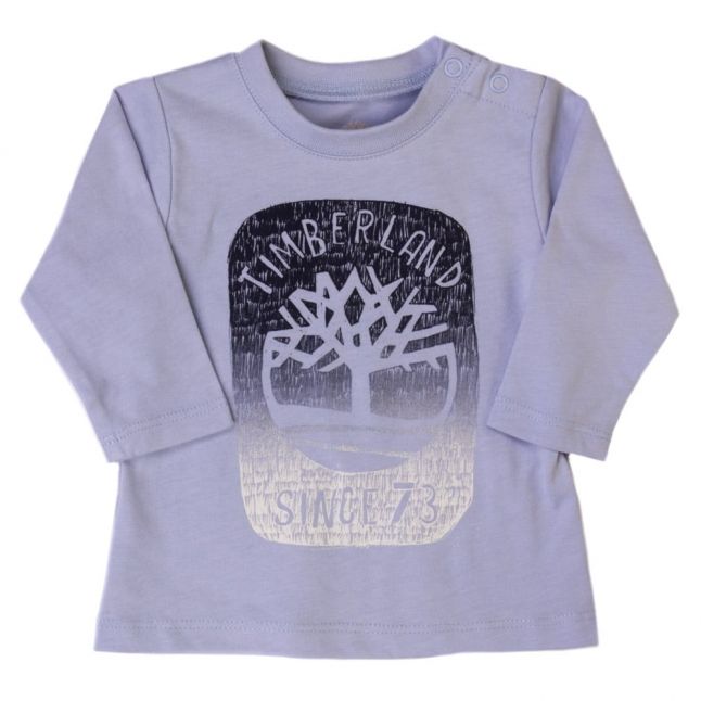 Baby Pale Blue Tree L/s Tee Shirt