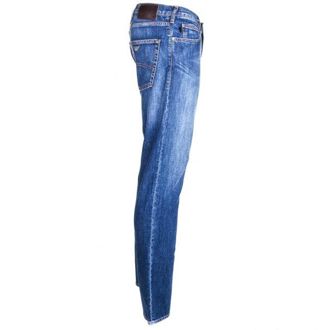 Mens Blue Wash J45 Slim Fit Jeans