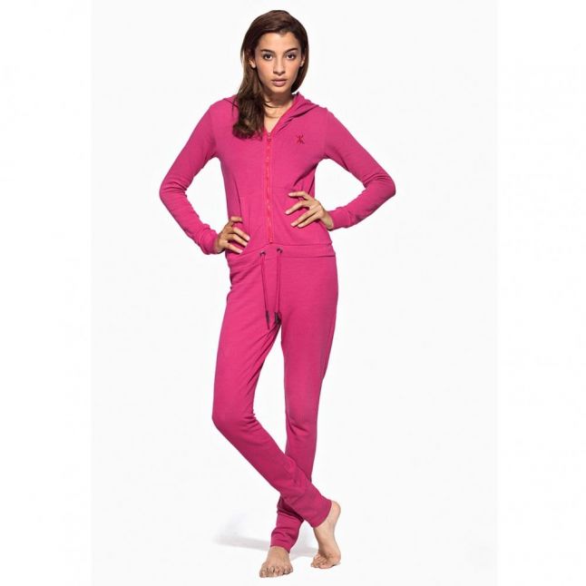 Smootch Jumpsuit in Fall Pink