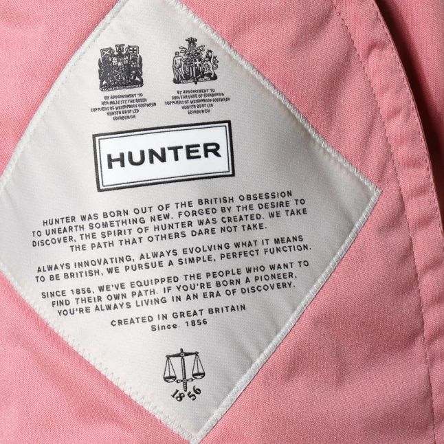Womens Rhodonite Pink Rubberised Windcheater Jacket
