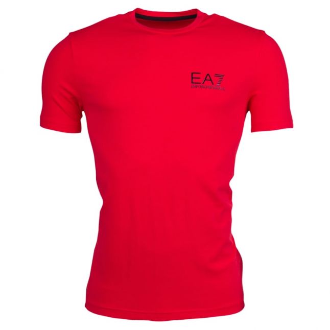 Mens Racing Red Train Core ID Tee Shirt