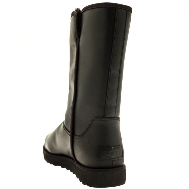 Womens Black Michelle Leather Boots