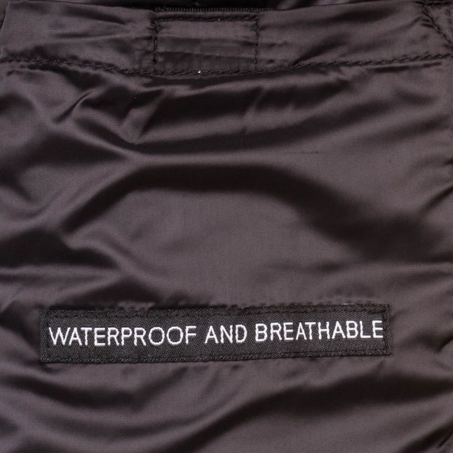 Mens Black Capacitor Waterproof Jacket