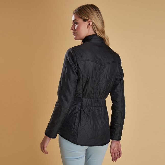 Womens Navy Cavalry Polarquilt Jacket 75270 by Barbour from Hurleys