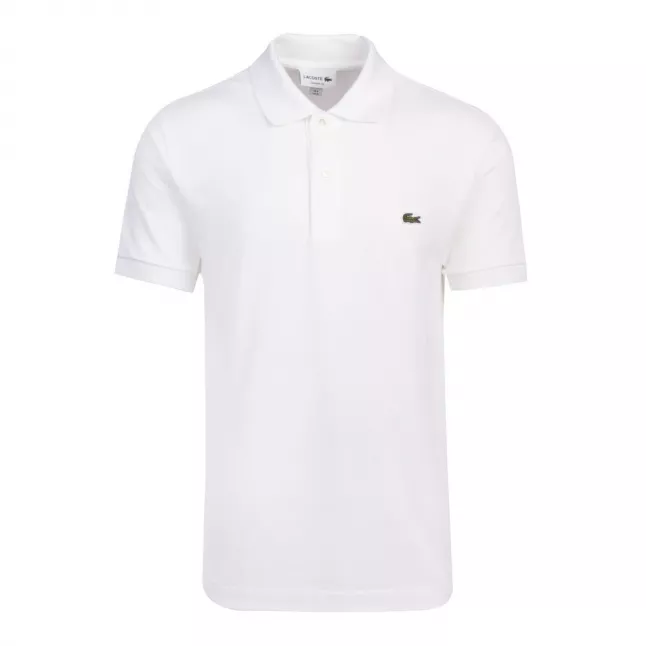Mens White Classic L.12.12 S/s Polo Shirt 83934 by Lacoste from Hurleys