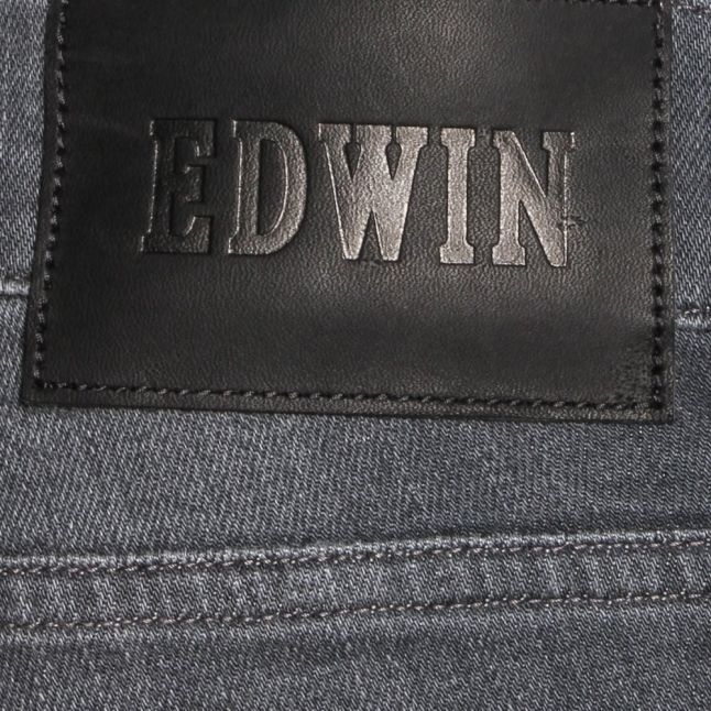 Mens 11.5oz F8DT Grey Dark Trip Wash ED-85 Slim Tapered Low Crotch Jeans