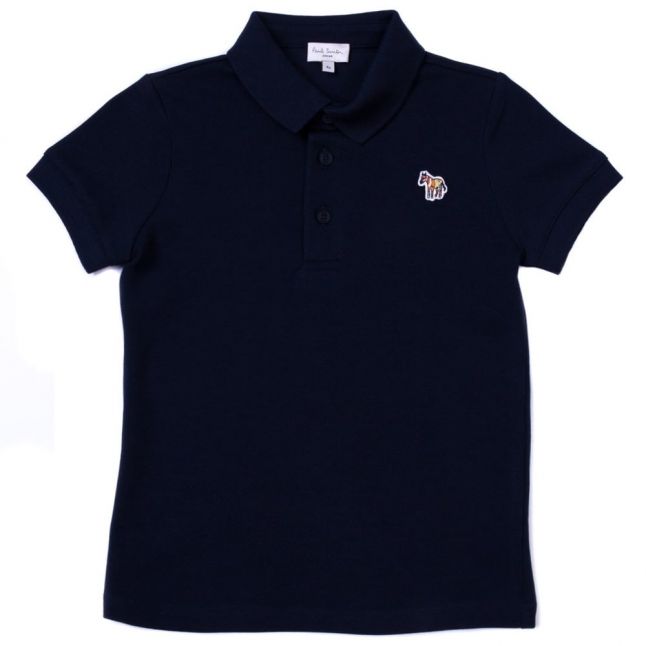 Boys Dark Navy Luciano S/s Polo Shirt