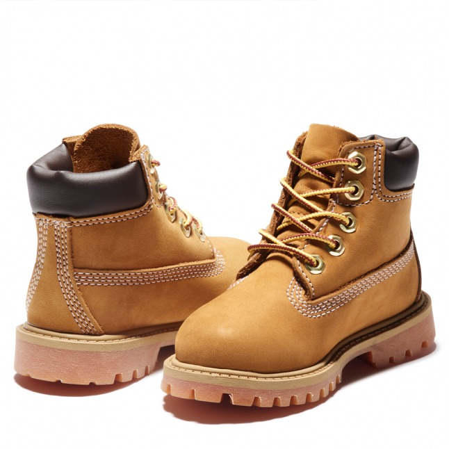 Toddler Wheat Classic 6 Inch Premium Boots (4-11)