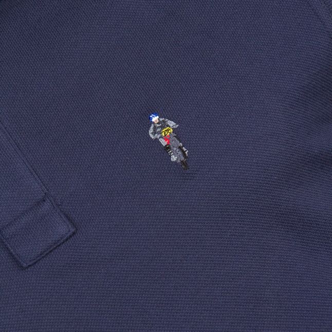 Steve McQueen™ Collection Mens Navy Rickson S/s Polo Shirt