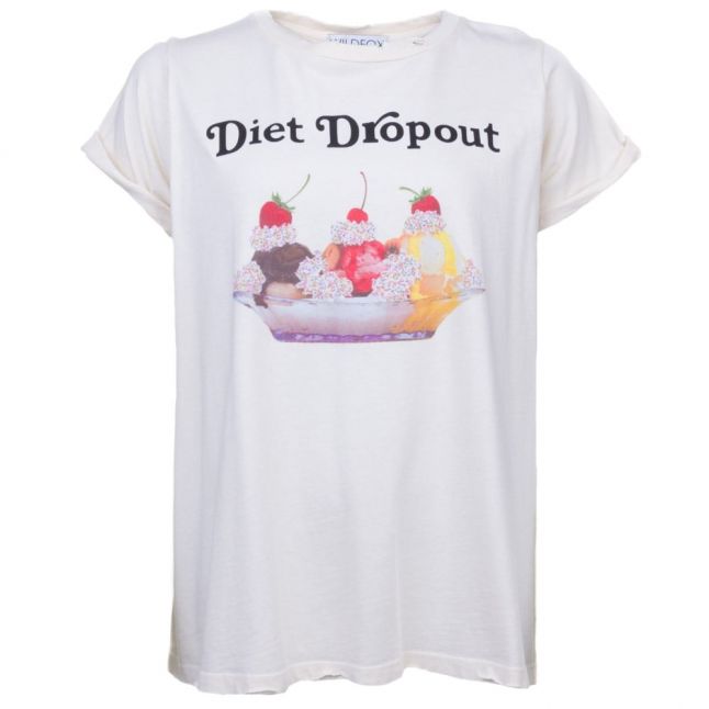 Womens Vanilla Latte Diet Drop Out Heights S/s Tee Shirt